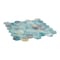 Andova Tiles SAMPLE- Rochelle 2 in. Hex Glass Mosaic Wall Tile SAM-ANDROC1005 - alternate 3